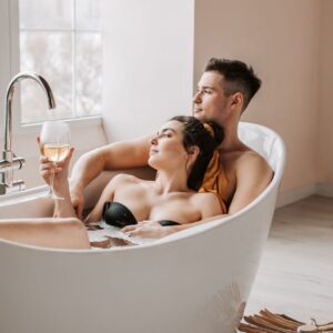 sexo en la bañera