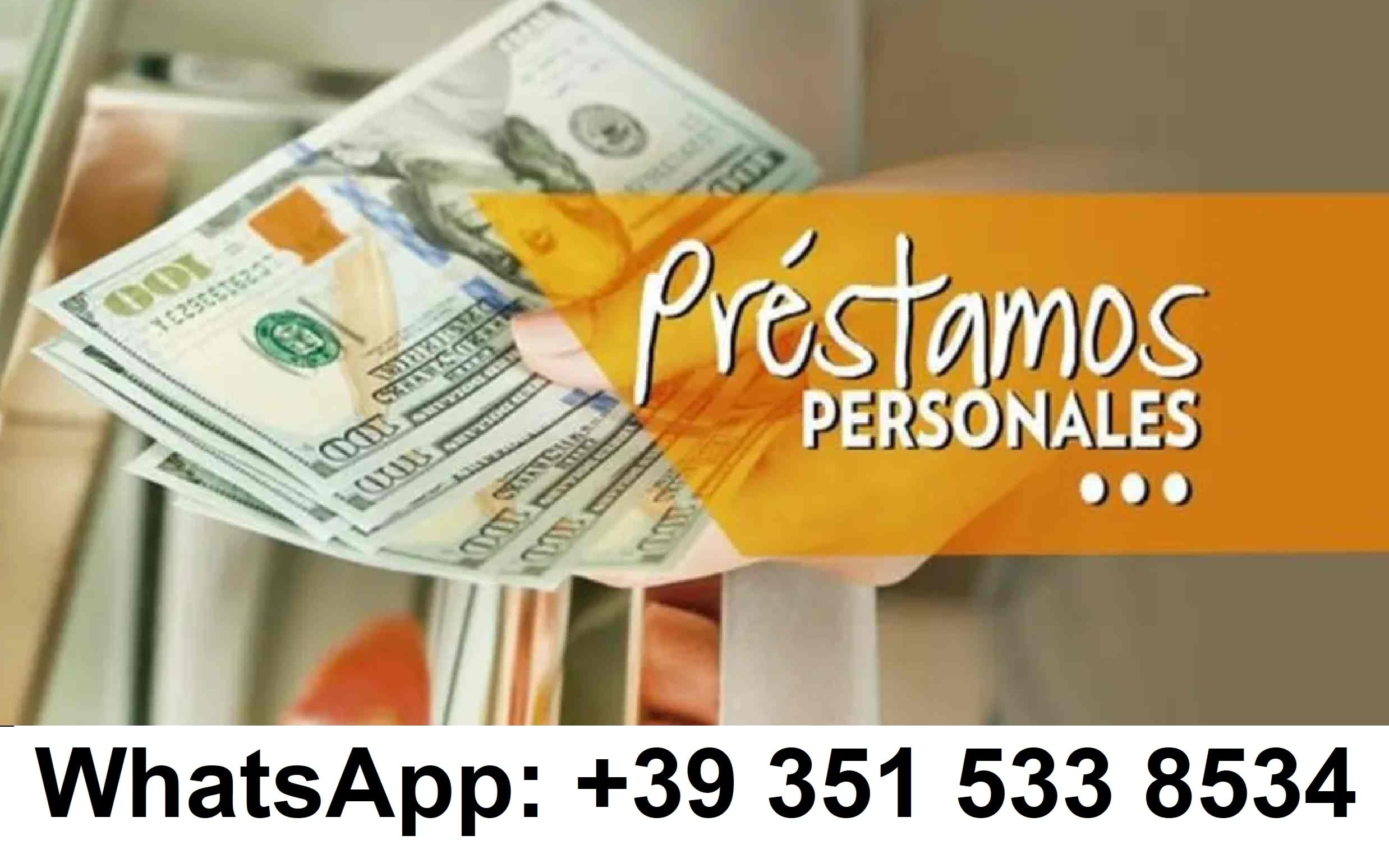 FINANCIACIÓN / PRÉSTAMO DE DINERO