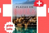 PLAZAS EN SUIZA – CON DNI ESP O PASS EU