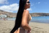 SEXY LATINA ATREVIDA Y JUGUETONA EN LOS CRISTIANOS