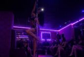 Bailarinas en strip club
